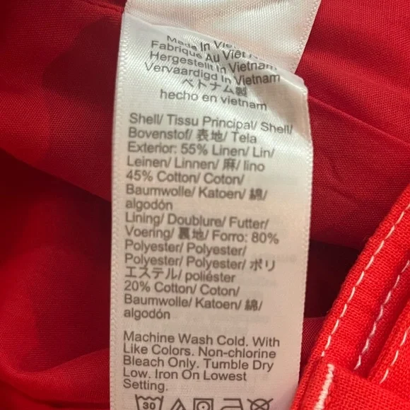 J. Crew Factory Women's Pencil Skirt in Bright Red - Picture 11 of 11